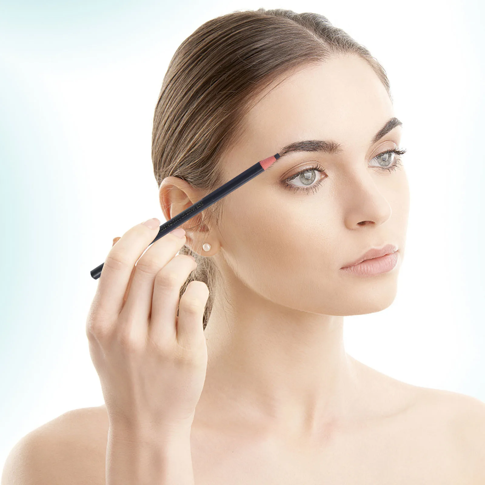 10 Uds. Lápices de cejas impermeables para mujer, bolígrafos para cejas naturales de larga duración, maquillaje portátil, regalo de cosméticos amigable para viajes