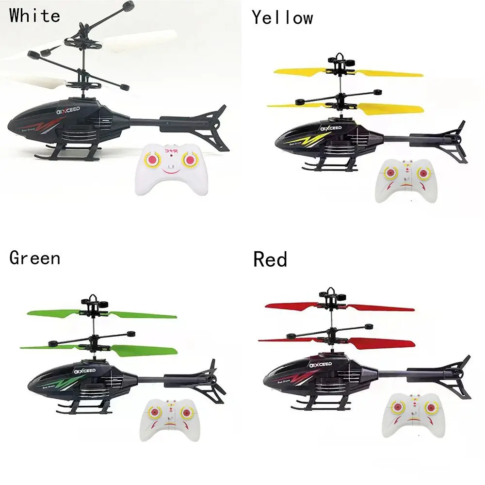 Boys Gift USB Charging Rechargeable Remote Control Plane Flying Helicopter Toy Drone RC Helicopters