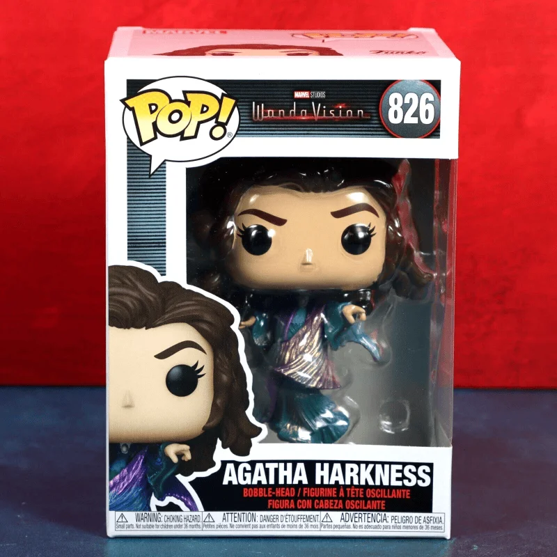 فانكو بوب واندا فيجن أجاثا هاركنس # 826 شخصيات الفينيل المحدودة أجاثا هاركنيس نموذج جمع زخرفة ألعاب الدمى الهدايا