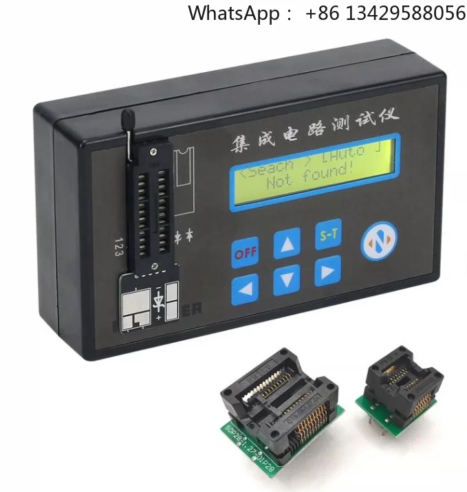 T100 IC Tester, Digital Circuit Analyzer for Electronic Component Testing and Identification