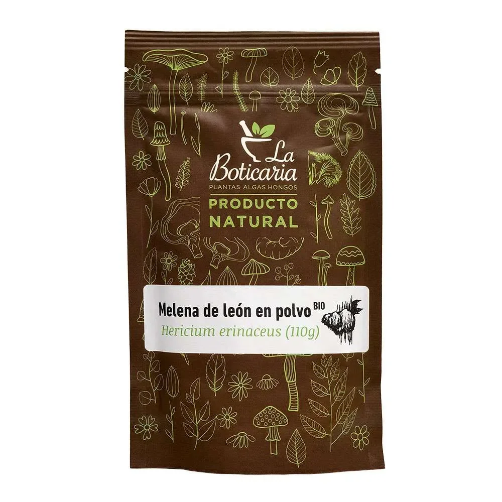 Melena de león ecológica en polvo 110g, La boticaria®