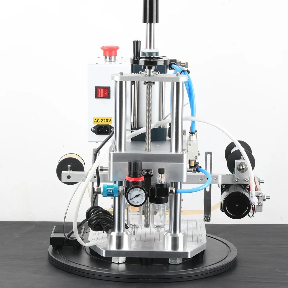 Pneumatic automatic flow coding machine