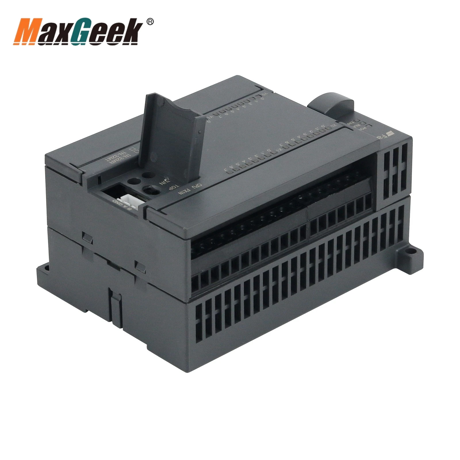 Maxgeek PLC Industrial Control Board DC24V FX1N 32MR 24MR DC24V 6W 16 Input 16 Output Baud Rate 9600 Support HMI