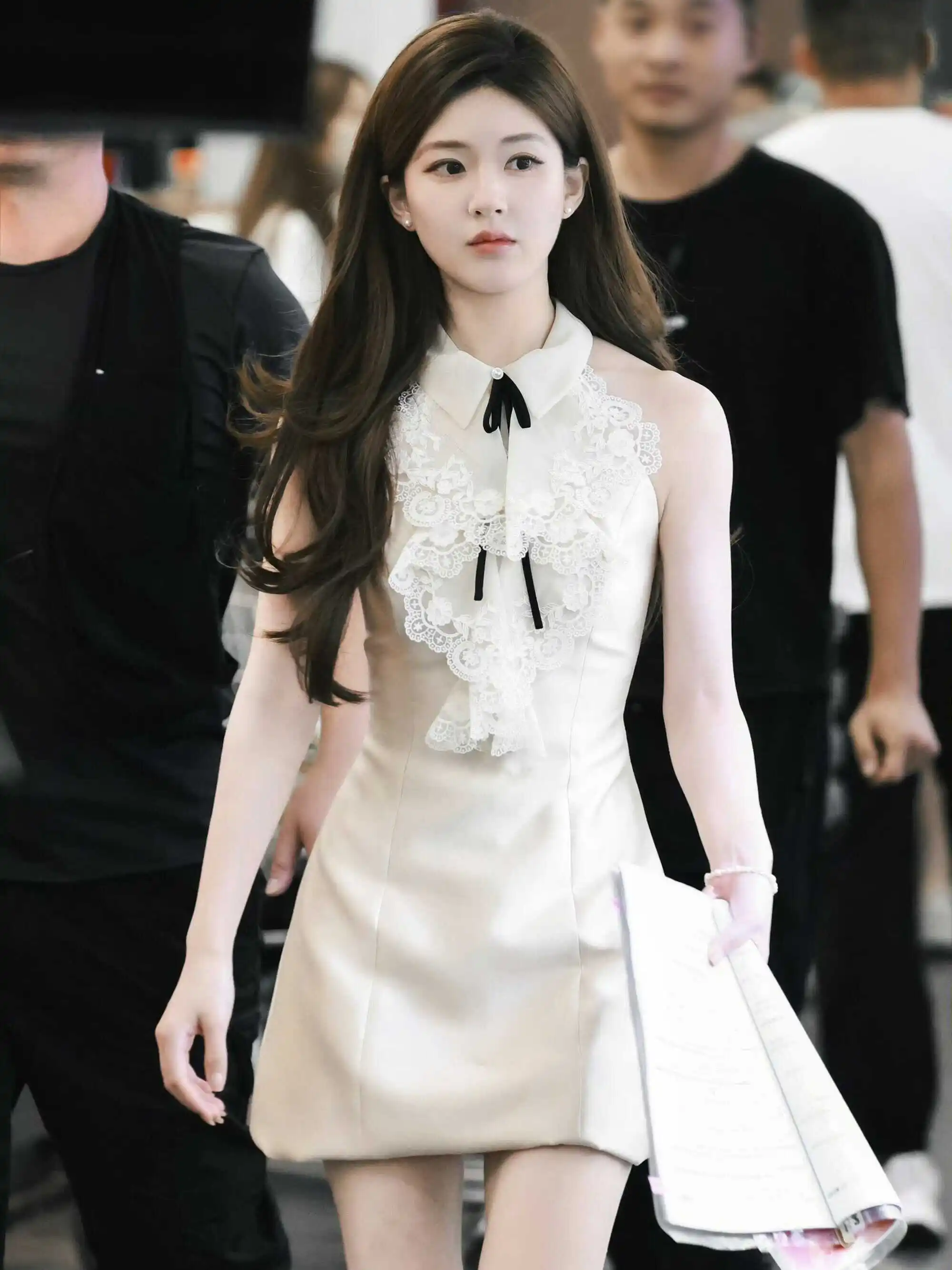 Zhaolu Si Ele Cetim Renda Patchwork Emagrecimento Cintura Princ Sle Or Dr para Par Casamento Data Cany Dinner