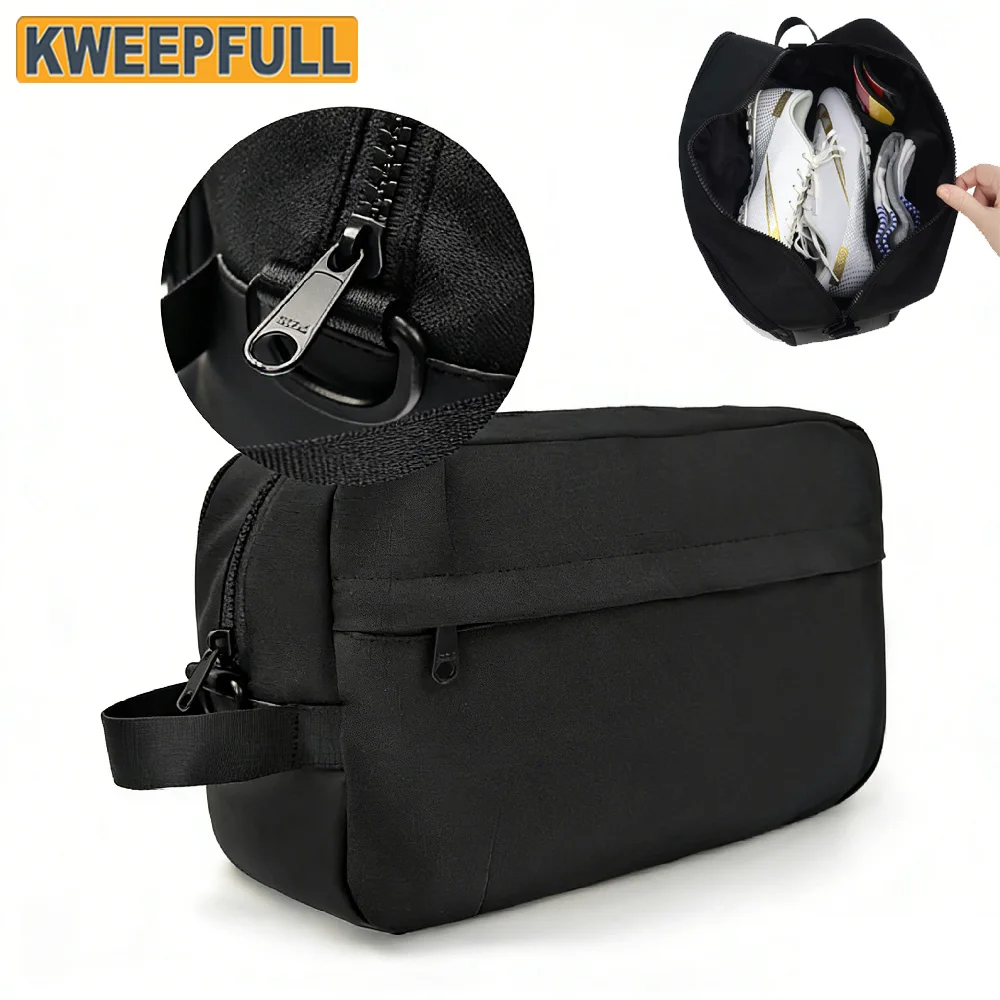 

1PCS Durable Travel Shoe Pouch for Men Women, Portable Shoe Bags Organizer for Gym Sports,Perfect for Sneakers Golf Soccer Dance