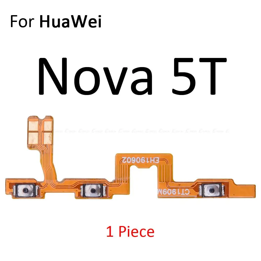 Power ON OFF Mute Switch Control Key Volume Button Flex Cable For HuaWei Nova 8 7i 7 Pro SE 5T Lite 3 Plus Replacement Parts