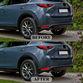 適用於馬自達CX-5 CX5 2017 2018 2019 2020 2021款的3功能汽車後保險桿燈,帶煞車動態轉向信號燈和行車燈功能,12V 10 最佳銷售 2019年馬自達CX-5配件 - №2