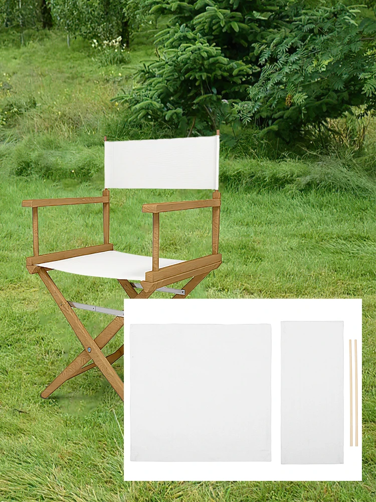 Washable Chair Seat Covers Directors Chair Back Canvas Replacement Foldable Chairs covers Outdoor Camping Fishing chair covers