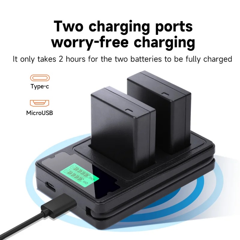 LCD Dual USB Charger DMW-BLG10 Camera Accessories Battery Chargers for Panasonic DC TZ90 DMC TZ85 TX1 LX100 GX85 GX9GK DMW-BLE9