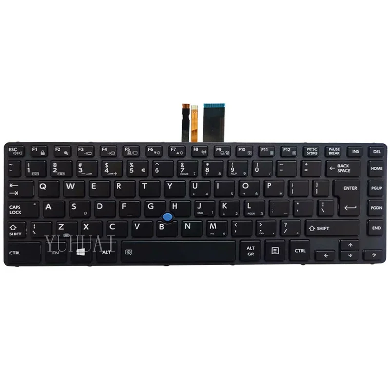 A+NEW FOR Toshiba Tecra A40-C A40-C1440 Portege R30-30 Keyboard US Black Backlit