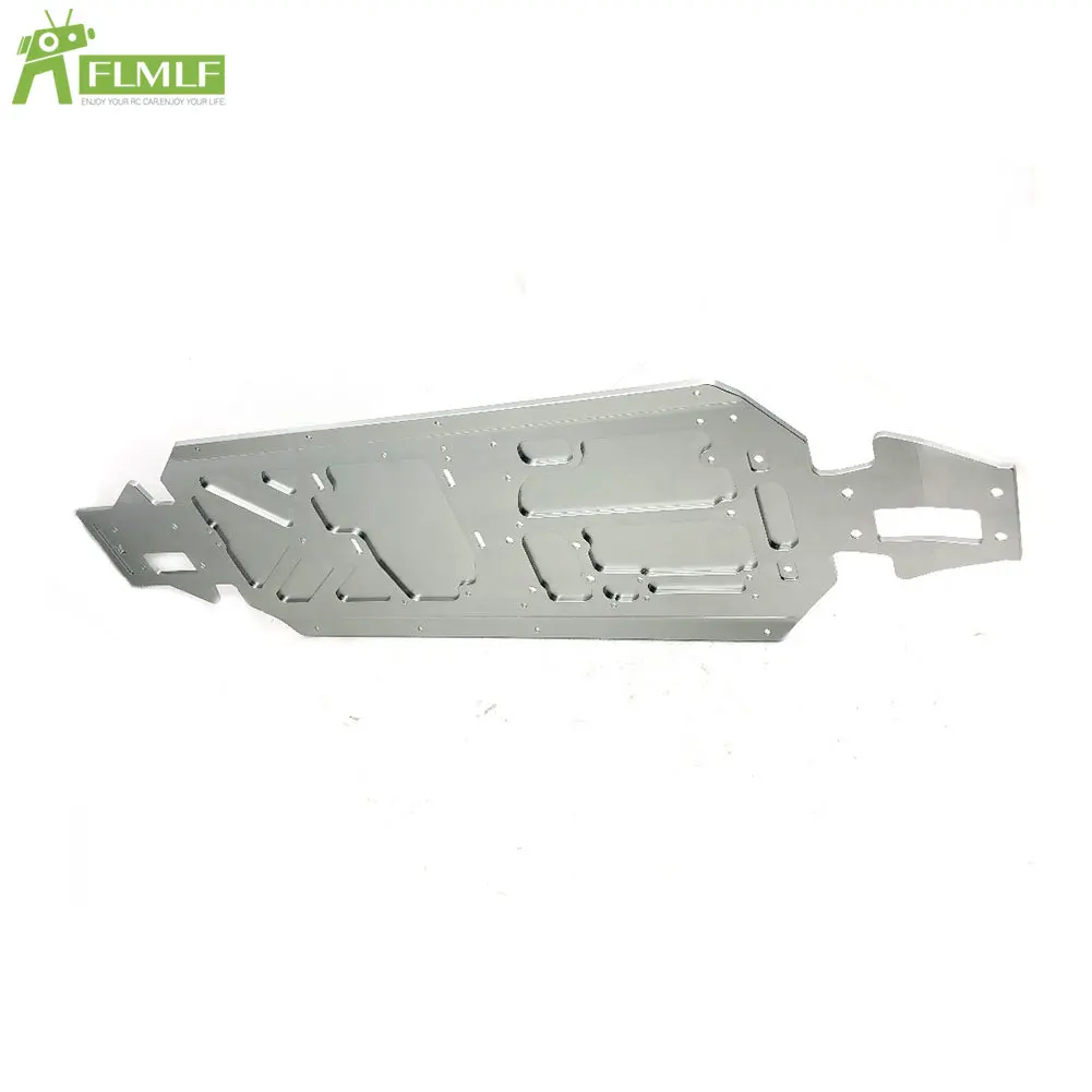 

Alloy CNC 5MM Large Chassis Base Plate (6061) Fit for 1/5 Losi 5ive T ROFUN ROVAN LT KingmotorX2 Rc Car Toys Games Parts