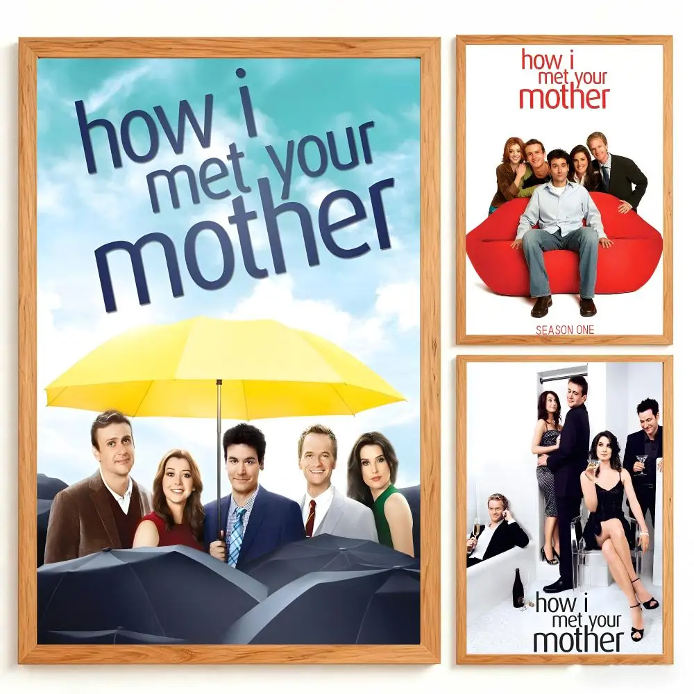 TV How I Met Your Mother Poster Wall Art Poster Prints Home Wall Decor Gift for Living Room, Bedroom Bar & Parlor