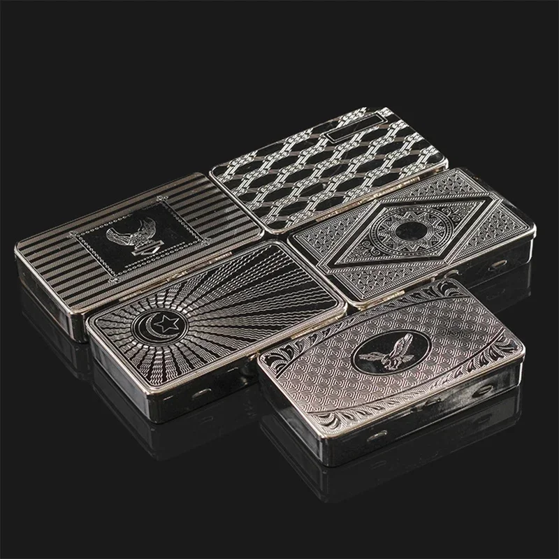 

Classic Cigarette Container Metal Sealed Tobacco Storage Box Mini Hand-rolled Cigarette Case Vintage Smoking Accessories