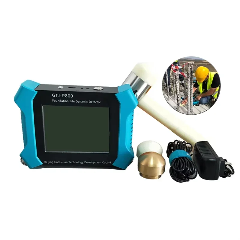 Bored Pile Sonic Test Concrete NDT Equipment ASTM D5882 Low Strain Pile Integrity Tester Equipment Reflected Wave Method