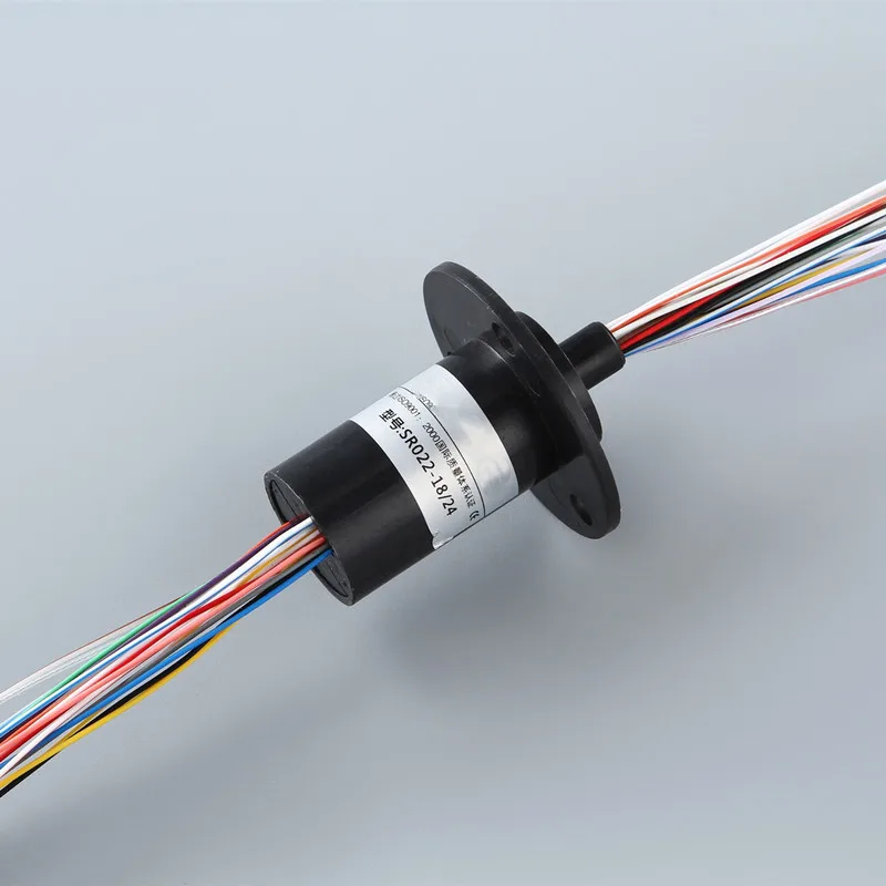 22มม.เส้นผ่านศูนย์กลาง18ช่อง2A แคปซูล Slipring Power Conductive Joint SRC-22-182 A แปรงไฟฟ้าเกมส์สะสมแหวน