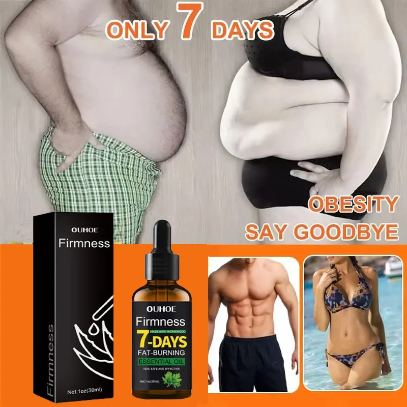 Weight Loss Body Slimming Oil - Intense Fat Burning Formula for Belly & Thigh, Lose Weight Fast