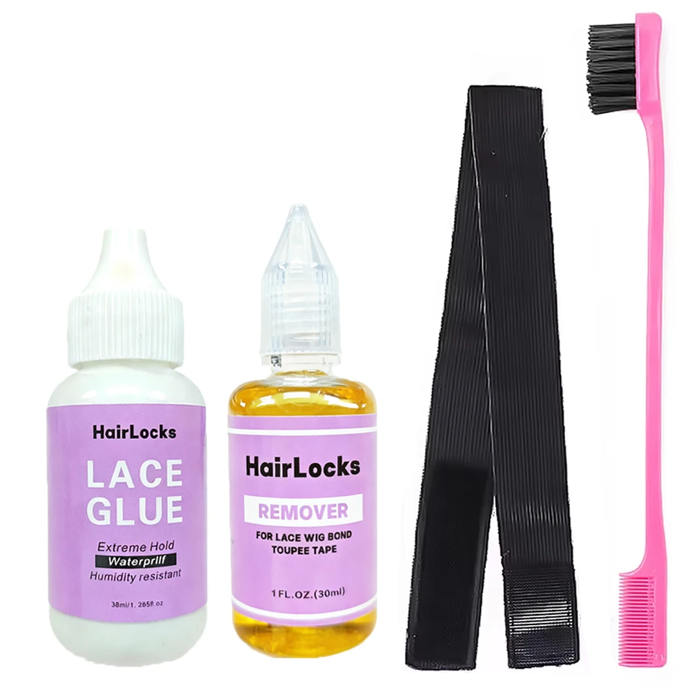 

Водостойкий клей для париков 38 мл, для крепления париков с кружевной основой, накладок, прядей и наращивания волос, суперадгезивный клей-ремувер