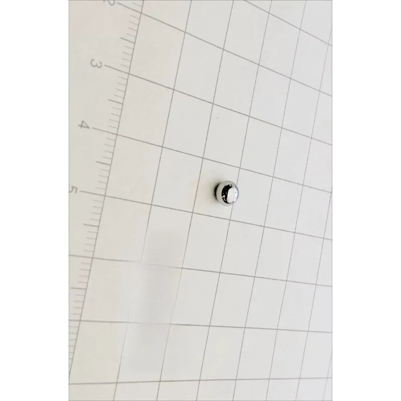 0.5g version single-sided convex precious metal ruthenium beads metal ruthenium ruthenium melt beads ru 99.98