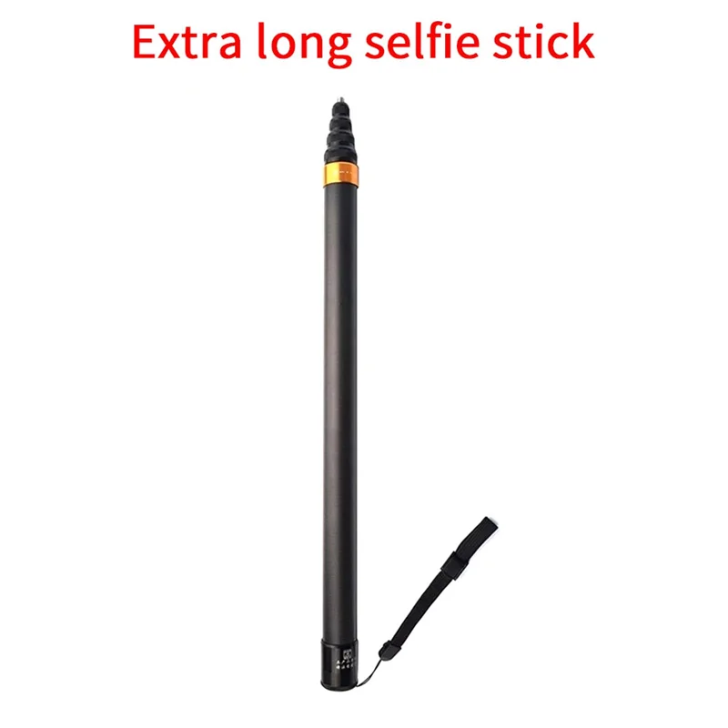 ABKI-Camera Selfie Stick voor Insta360 X3 One X2/Rs/X/R/MAX multifunctionele panoramische camera goud