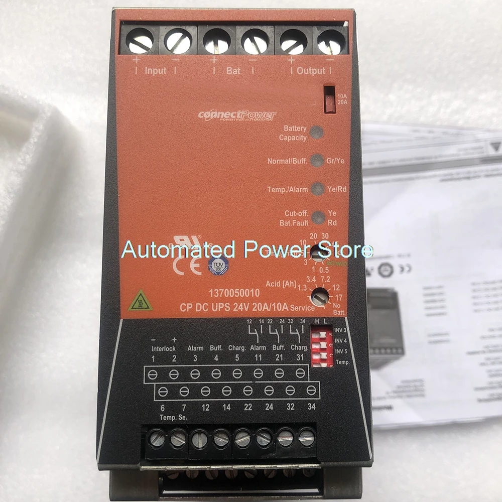 CP DC UPS 24V 20A/10A 1370050010 UPS Power Supply 100% Tested Fast Ship Perfect Work