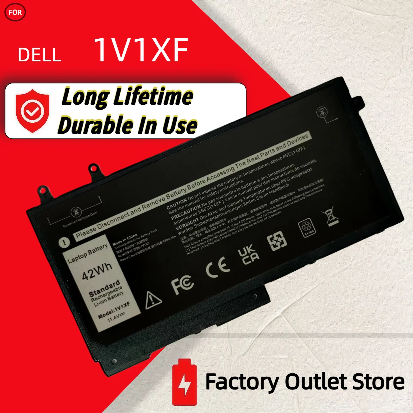 Wholesale And Retail❗❗❗ 1V1XF Battery for Dell Latitude 5400 5410 5500 Precision 3540 3550 Inspiron 7590 7591 2-in-1 Series