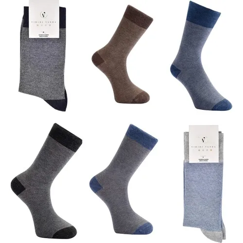 Tuter Color Pass 6'lı Mixed Set Men 'S Socks