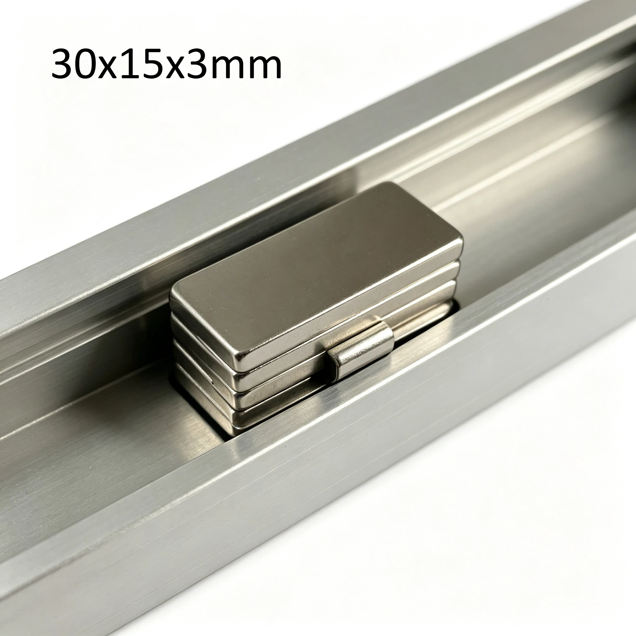 30x15x3mm N35 Neodymium Block Magnet for DIY Crafts, Powerful NdFeB for Handmade Artworks
