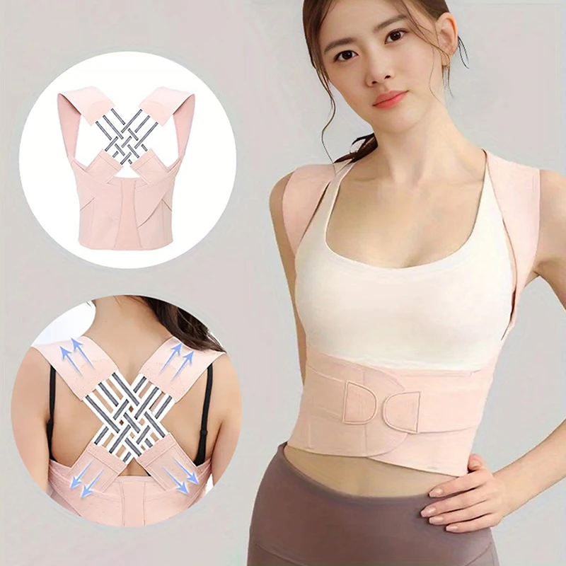 Adjustable Back Posture Corrector Belt Women Men Prevent Slouching Relieve Pain Posture Corrector