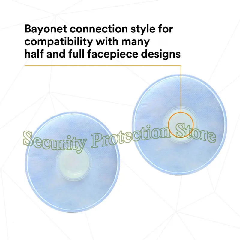 2071 2078 P95 Respirator Filter Helps Protect Against Oil And Non-Oil Based Particulates