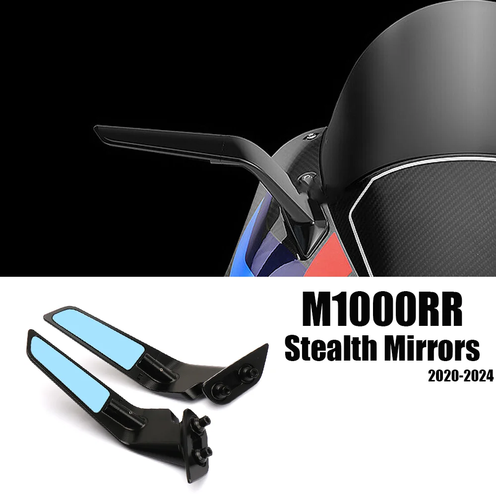 

M1000RR Accessories Stealth Mirror Sports Winglets Kit Adjustable Mirrors For BMW M1000RR M 1000 RR M1000 R Rear Mirror 20-24