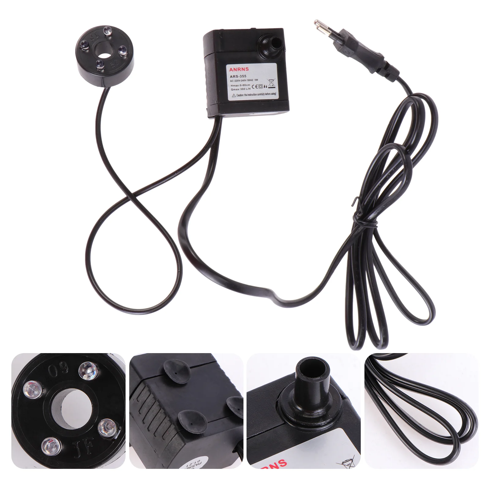 

5 W Circulating Pump Water Fountain Pumps for Fountains Pond Submersible Accessories