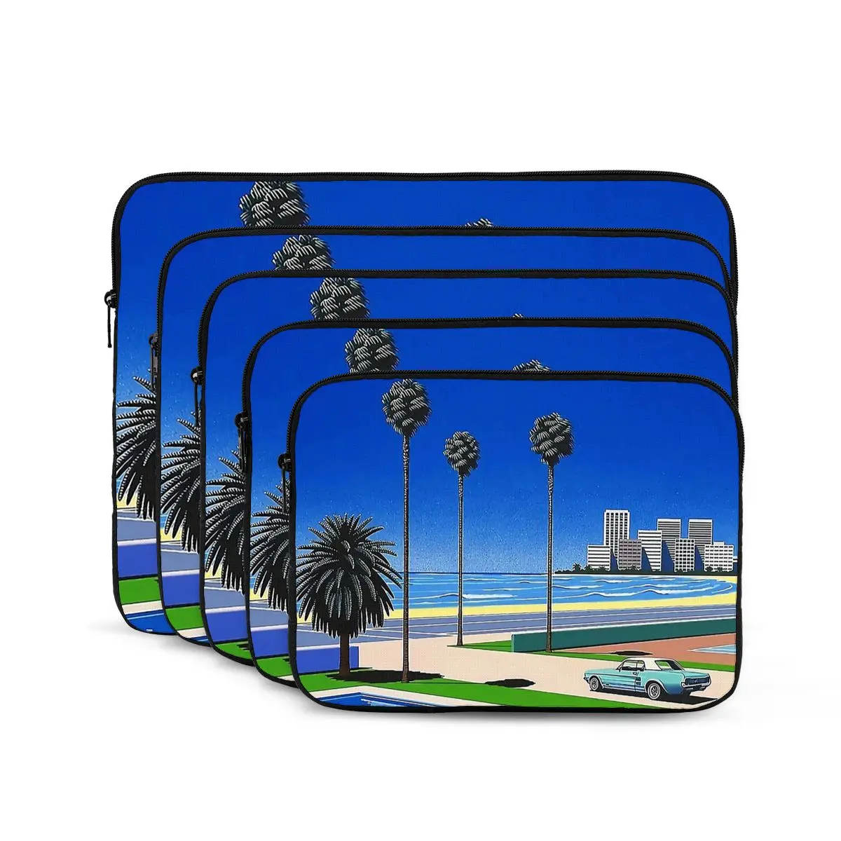 

Хироши Нигай Vaporwave Сумка для ноутбука Чехол для ноутбука Чехол для ноутбука Противоударный чехол для планшета Сумка