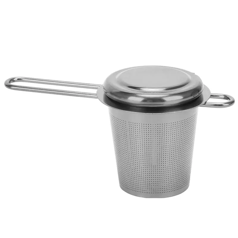 ABBP-Stainless Steel Tea Infuser With Double Long Handles For Mugs, Cups, And Teapots