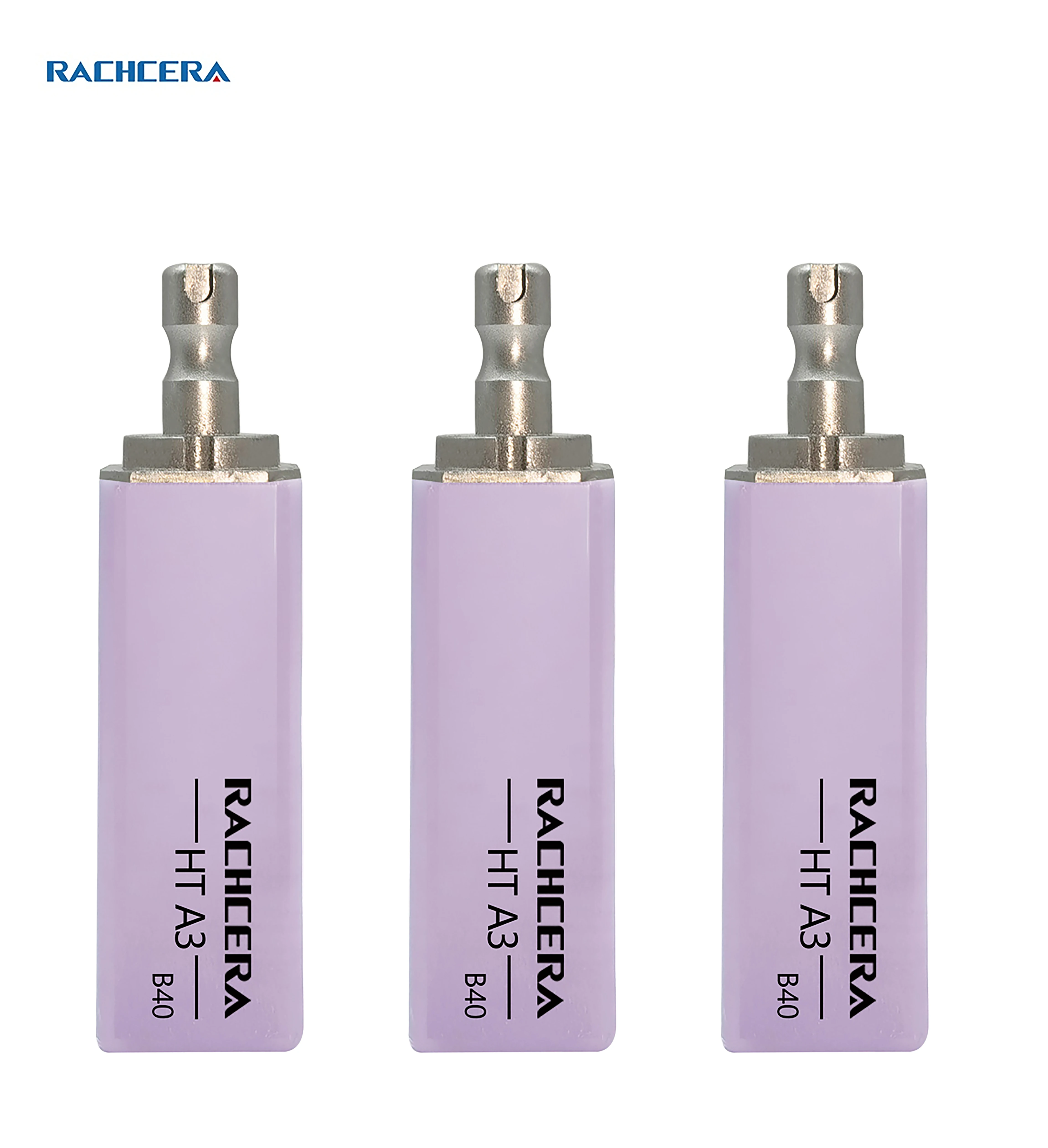 Rachcera Lithium Disilicate B40 Dental Glass Ceramic Blocks 4pcs/Box LT/HT Crown Material for CAD CAM