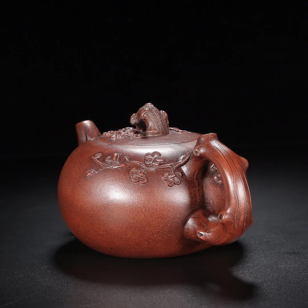 Chinese Yixing Zisha Clay Handmade Exquisite Teapot Home Tea Room Desktop Classical Decoration