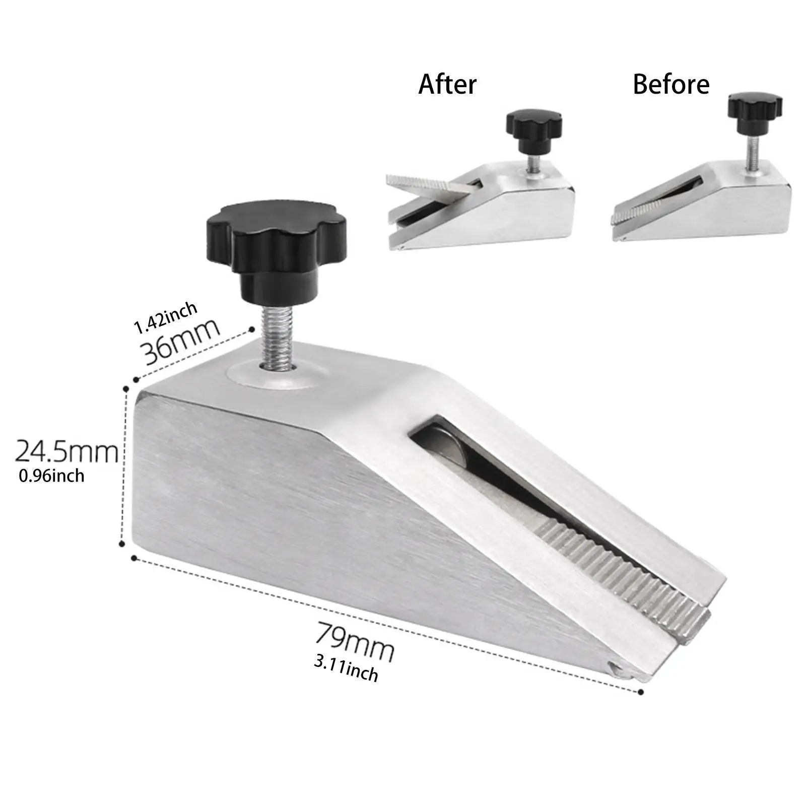 Rolha de porta cunha proteção de piso altura ajustável para parte inferior da porta batente de porta para escola escritório casa hotel banheiro