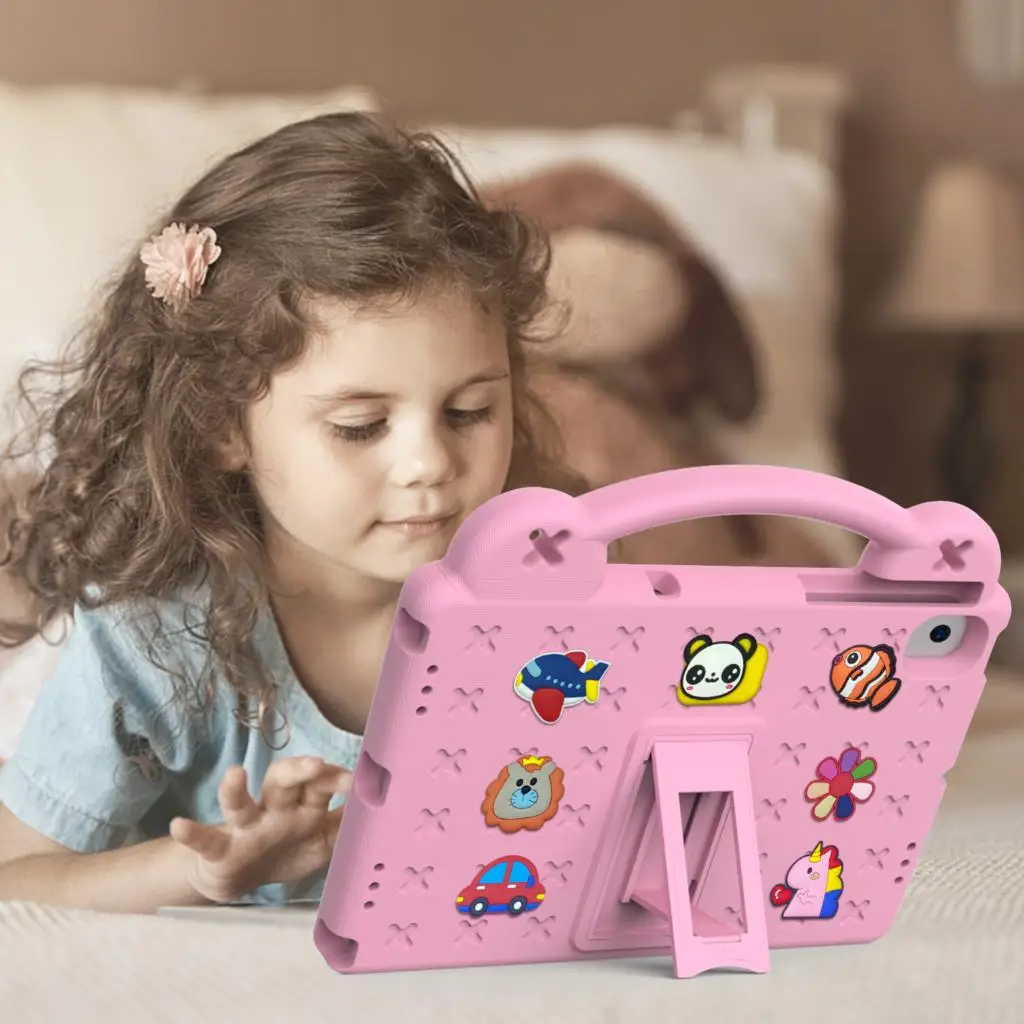 Kids EVA Bear Stand Case For Samsung Galaxy Tab A9 Plus 11\