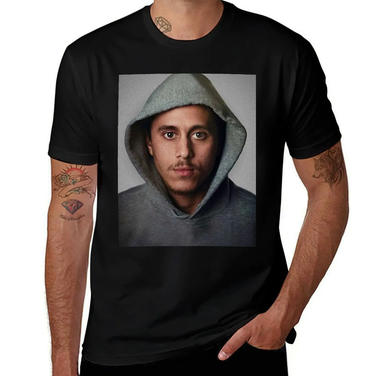 CANSERBERO | Resident T-Shirt Work Basic Short Sleeve Top