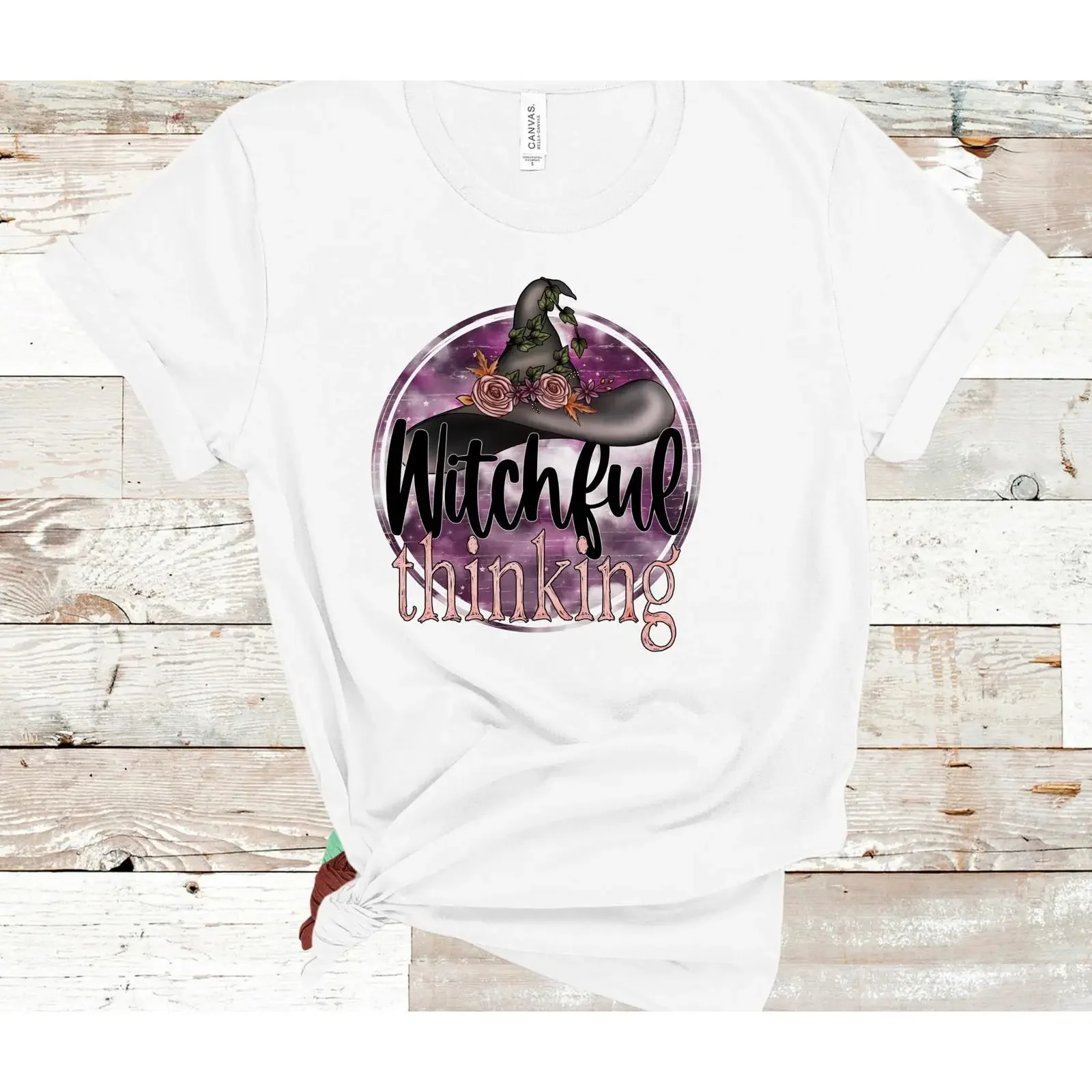 Magical Witchful Thinking T Shirt Premium Bella Canvas 3001 3001CVC vintage Washed designer clothes Soft Stretched Unisex