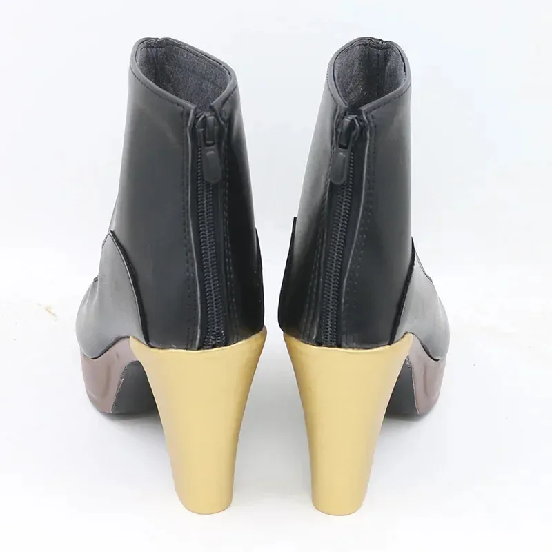 

Wiwiwi 123RealCos японский виртуальный YouTuber VTuber Luxiem Ike Eveland на заказ аниме косплей необычные вечерние туфли на высоком каблуке сапоги