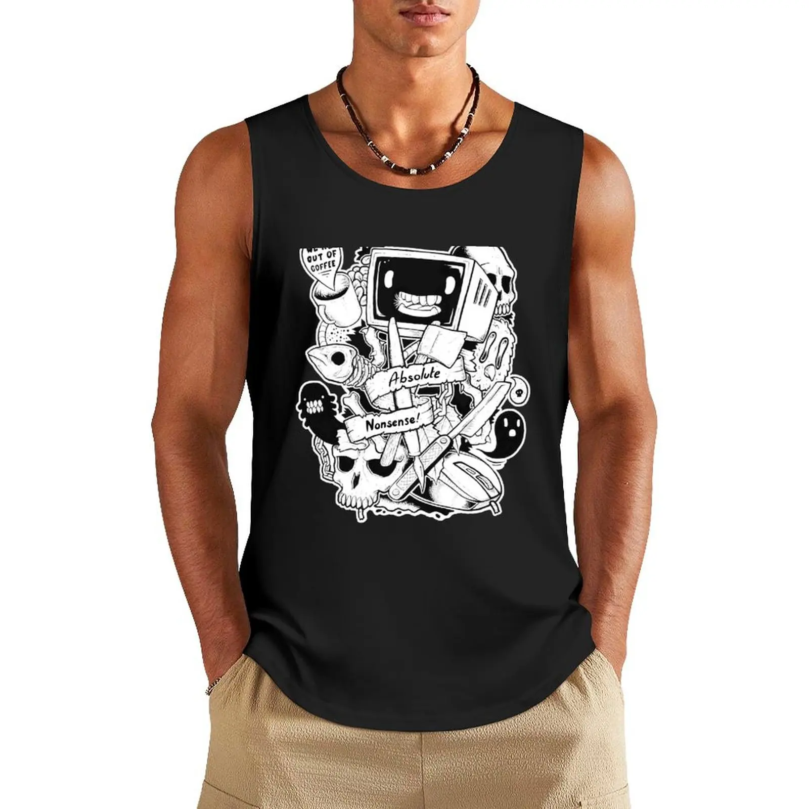 Absolute Nonsense Tank Top running shirt underwear Short sleeve