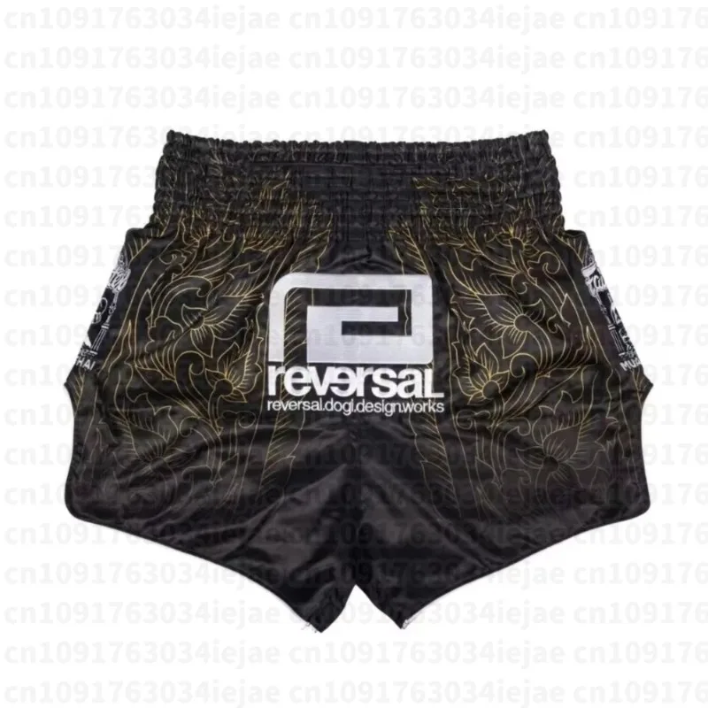 Boxing Training Shorts Breathable Fighting Boxing Fighting Muay MMA Thai Coach Running Fitness Men Kid Shorts