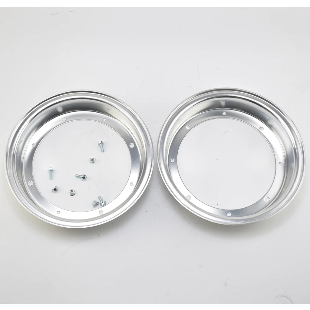 3.0-10 or 3.5-10 Wheel Hub Rim Ring Clamp Accessories Aluminum Alloy For Honda MINI Monkey Trail Golden City DAX CT70 Bike