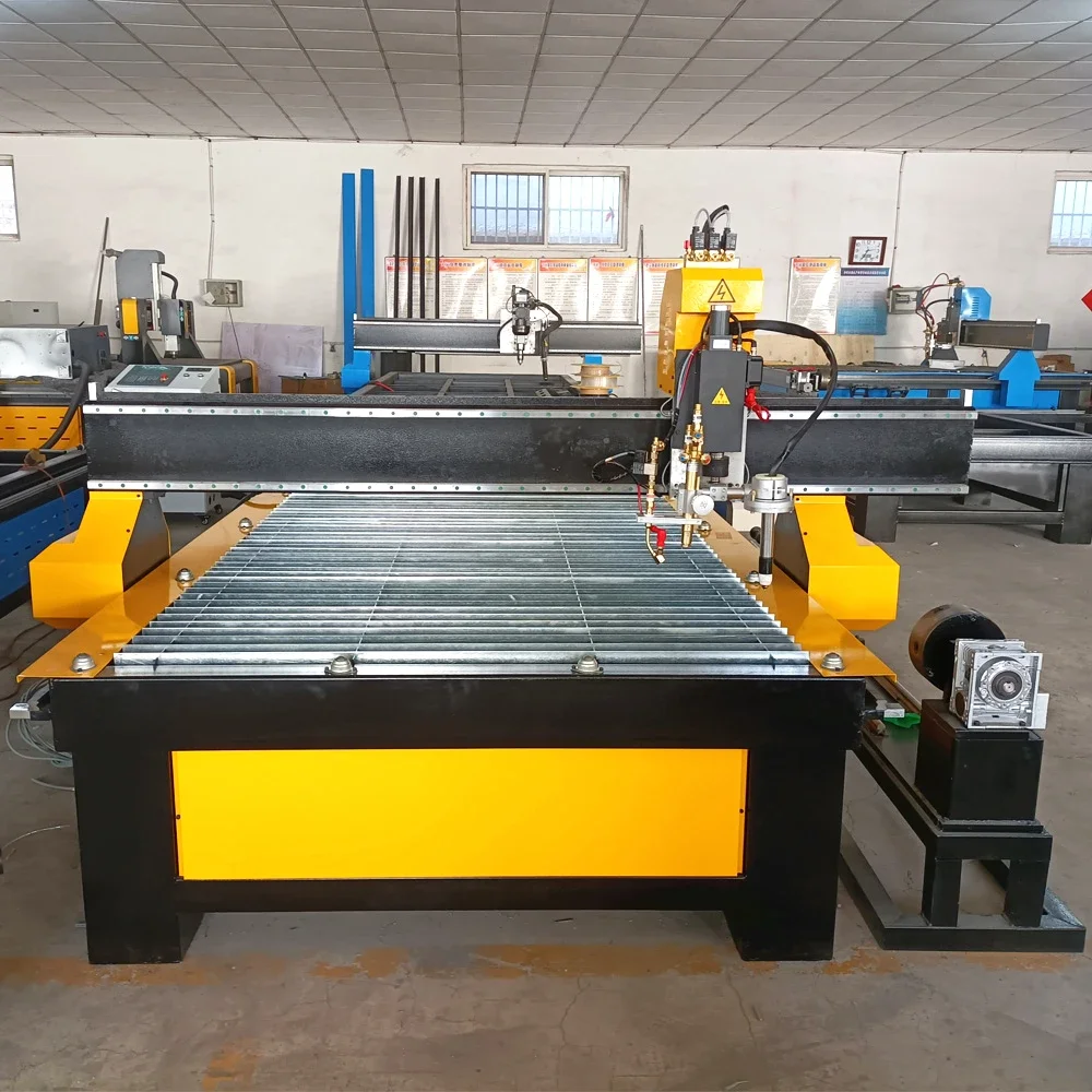 

Table Type Cnc Plasma Flame Cutting Machine Metal Gas Cutter Tools Steel plate Pipe Torch Height Controller THC 1325/1530/2060