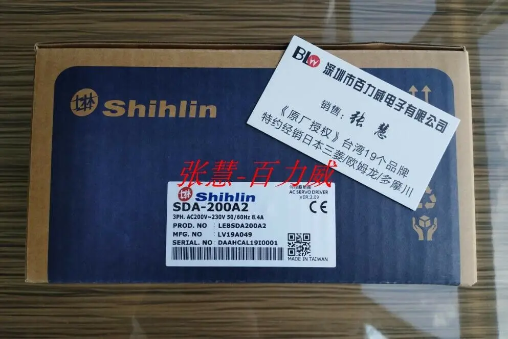 1pcs New Shihlin Servo Drive SDA-200A2