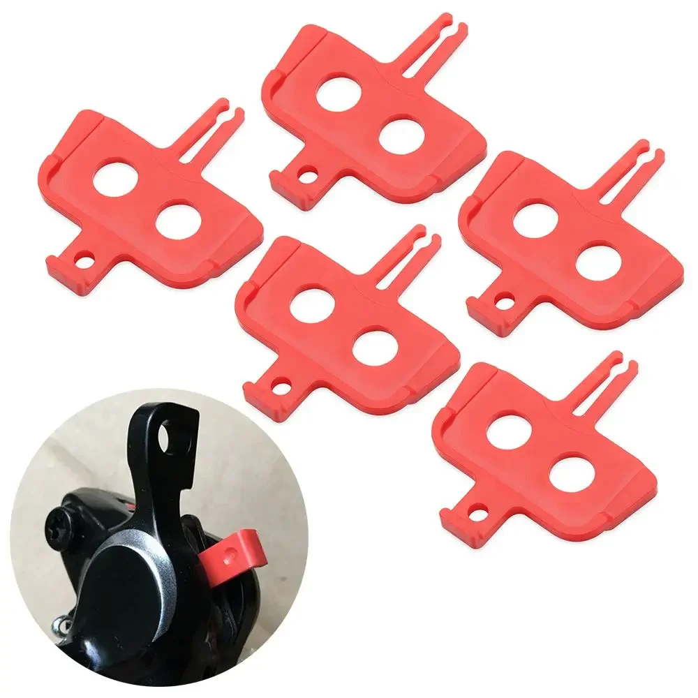 Hydraulic Disc Brake Pads MTB Bike Parts Spacer High Quality Plastic Red Bicycle Brake Spacer Disc Brakes Accessories