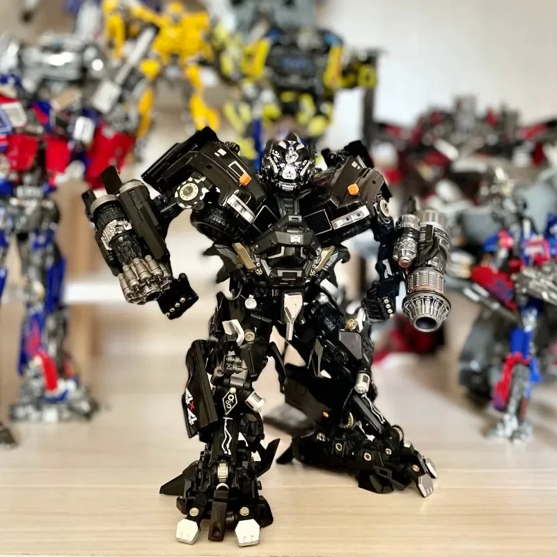 Version 2.0 WJ WEIJIANG Transformation Black Apple M06 MPM06 M-06 Ironhide Enlarged Version Metal Action Figure In Stock