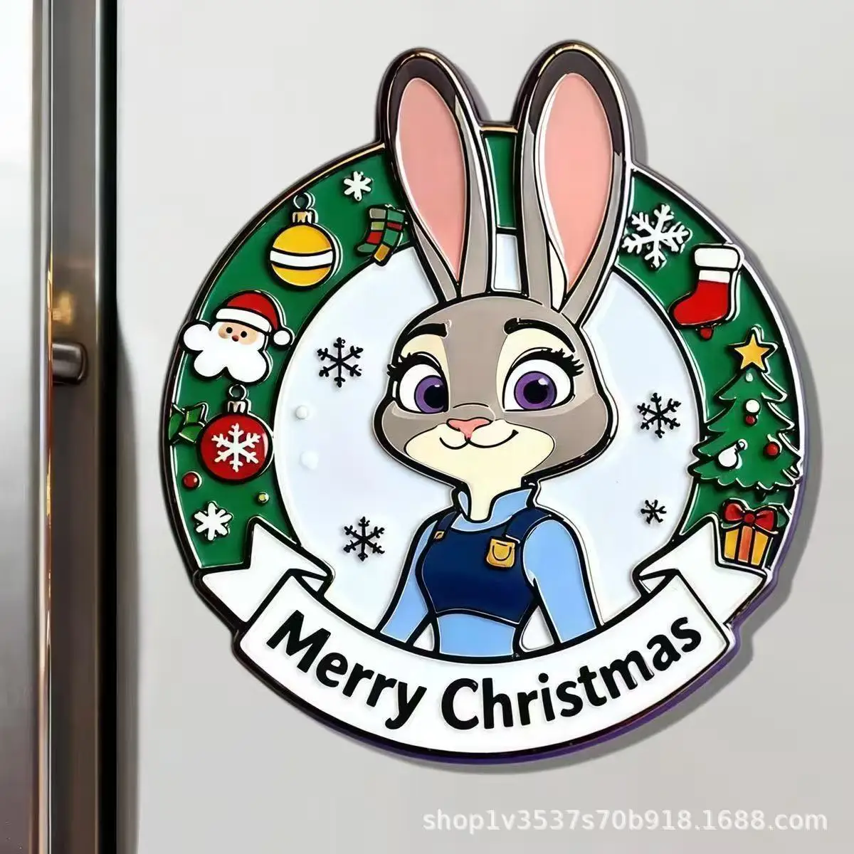 ملصقات ثلاجة مغناطيسية من الأكريليك فروزن 2، تصميم نيك وجودي عالي الجودة لتزيين المنزل والمطبخ والمكتب المغناطيسي