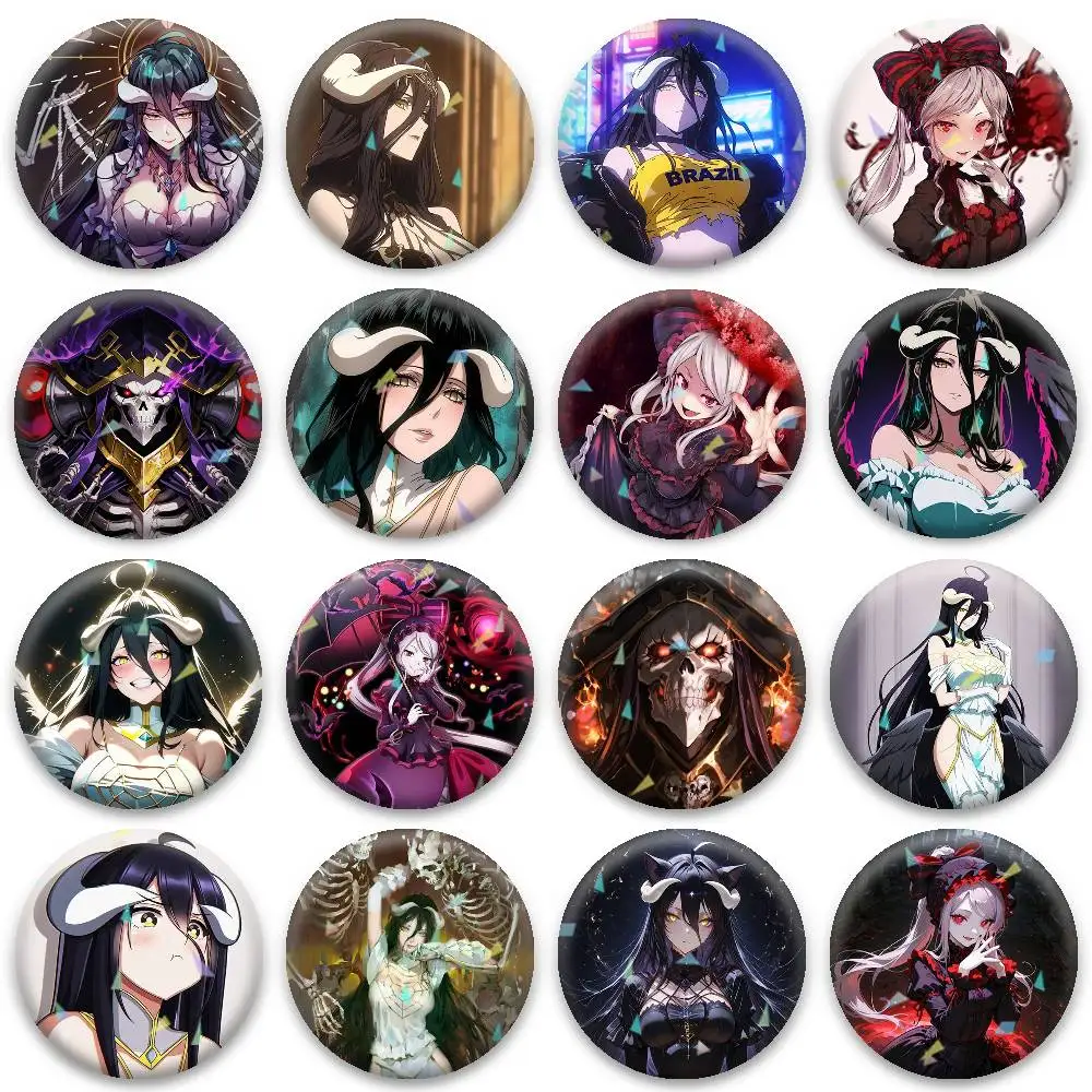 O-Overlord Badges Niche Design Brooch for Backpack Lapel Pins Creative Accessories