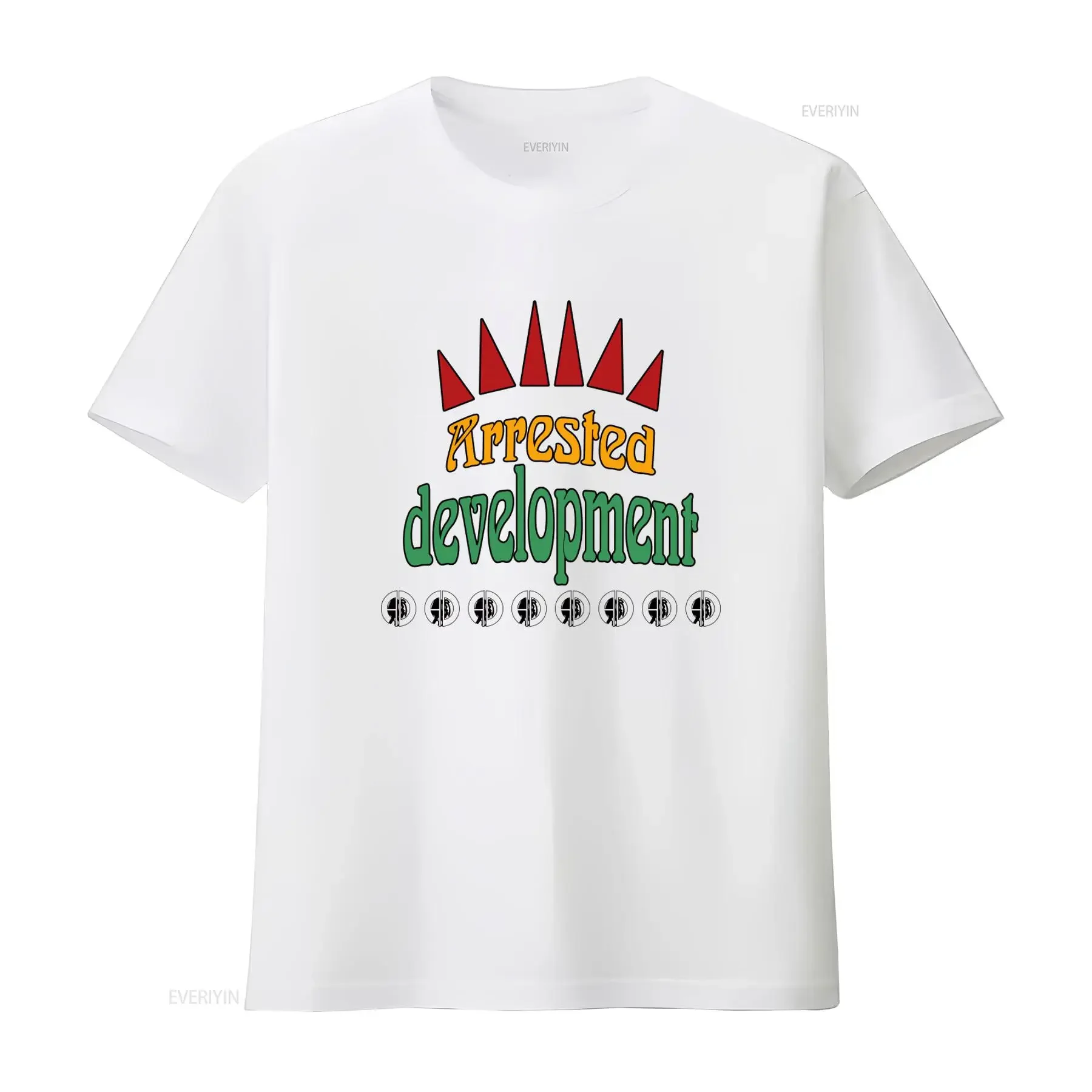 Arrested Development 1993 Vintage Rap Hip Hop T Shirt White XL vintage Washed streetwear homme designer clothes Stylish graphic
